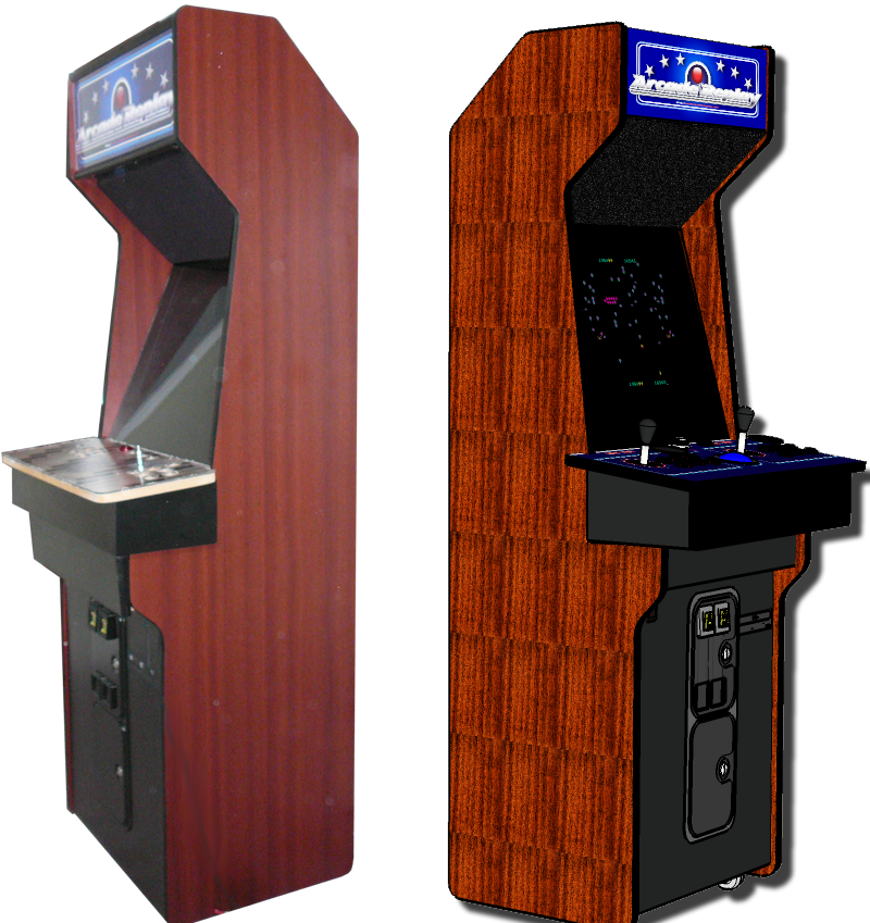 Arcade Replay Slim Lcd Cabinet Now With Cabinet Lighting