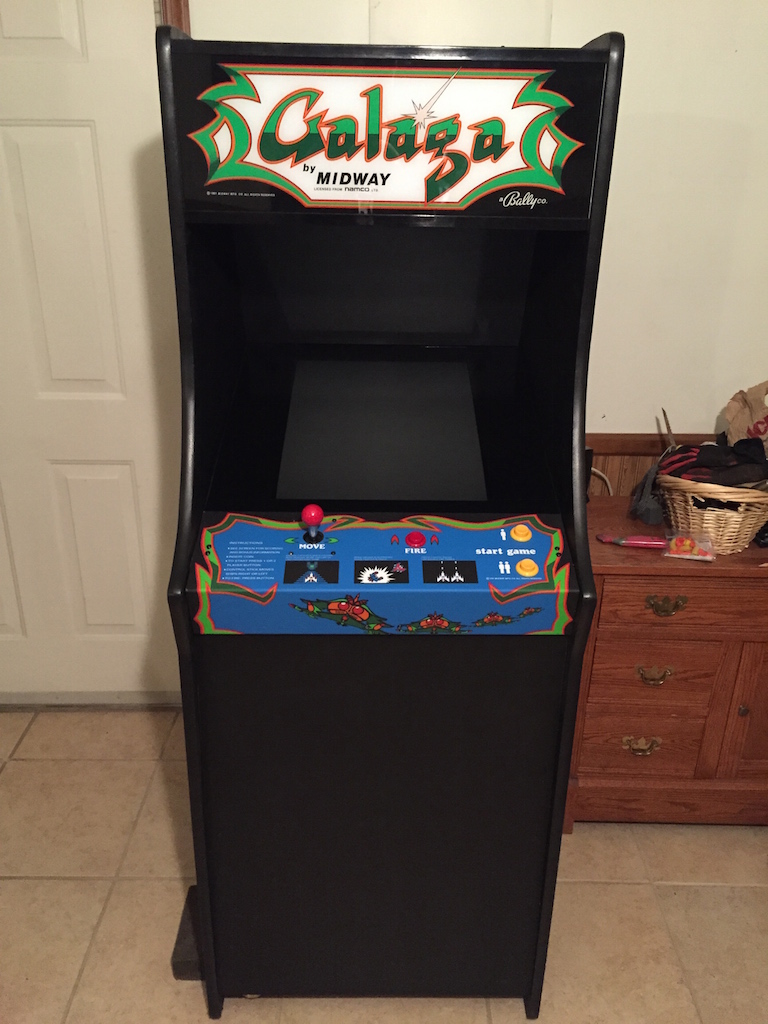 Galaga Replica Scratch Father Son Project Complete For Now