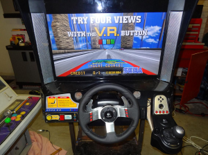 Sega Rally Twin Model 2 Mame Conversion